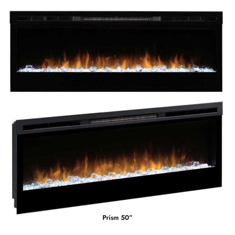 Cheminée électrique Prism 50" de Dimplex avec effet de flamme blanc