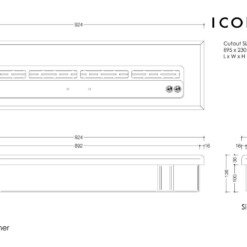 Bruleur Icon Fire manuel Commercial Range