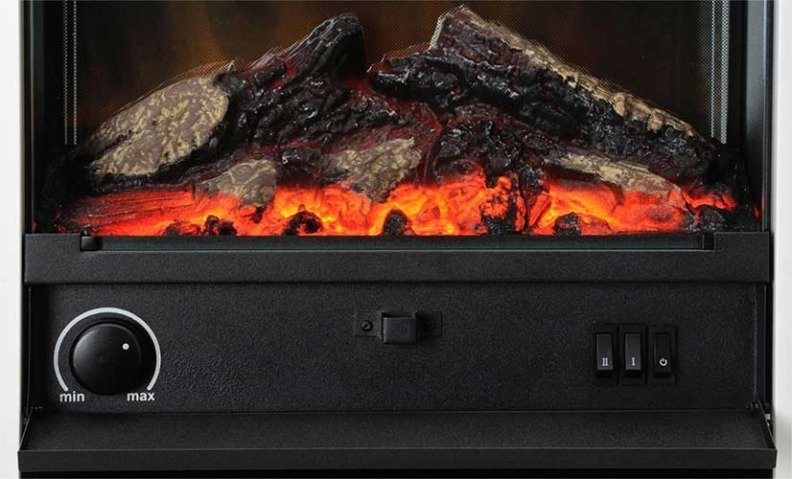 Contrôles de la cheminée électrique Gisella de Dimplex