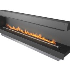 Foyer bio-ethanol deux faces