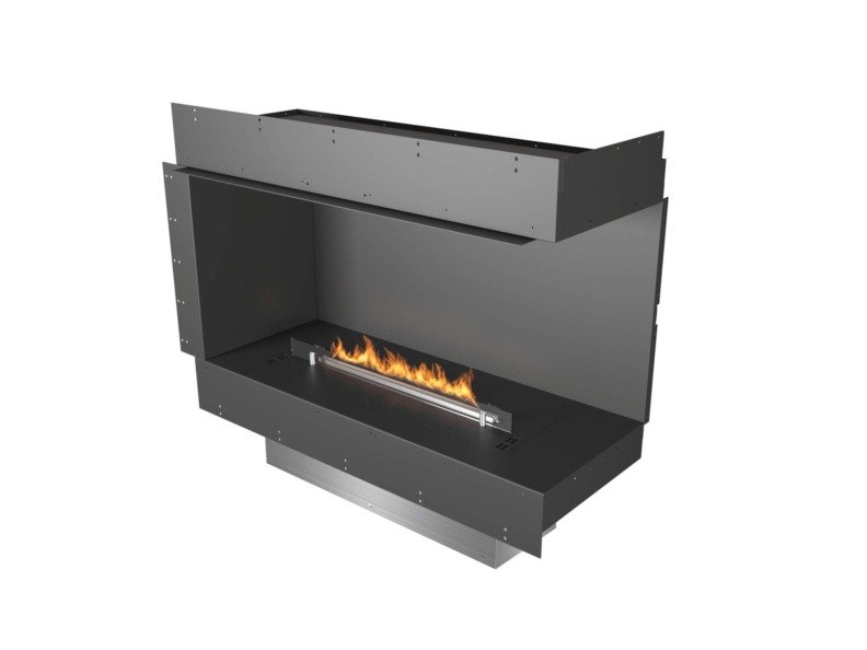 Foyer bio-ethanol deux faces