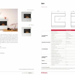 Fiche produit Dimplex Zen