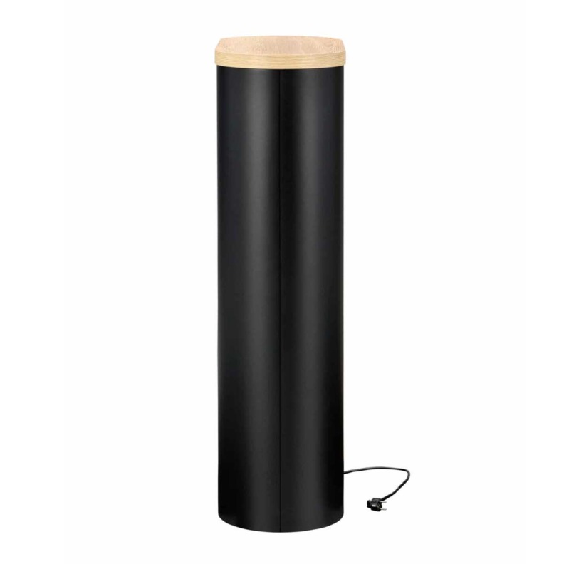 Vue de profil du poêle électrique Natur 120 de Dimplex