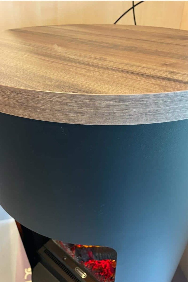 Vue de dessus cheminée Fyr 127