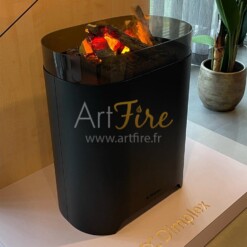 poêle électrique Torn 64 de Dimplex en expo vu de profil