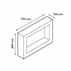 Cheminée bio-éthanol Atri Wall – Image 3