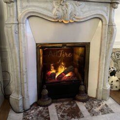 Basket 400 dans une cheminée parisienne
