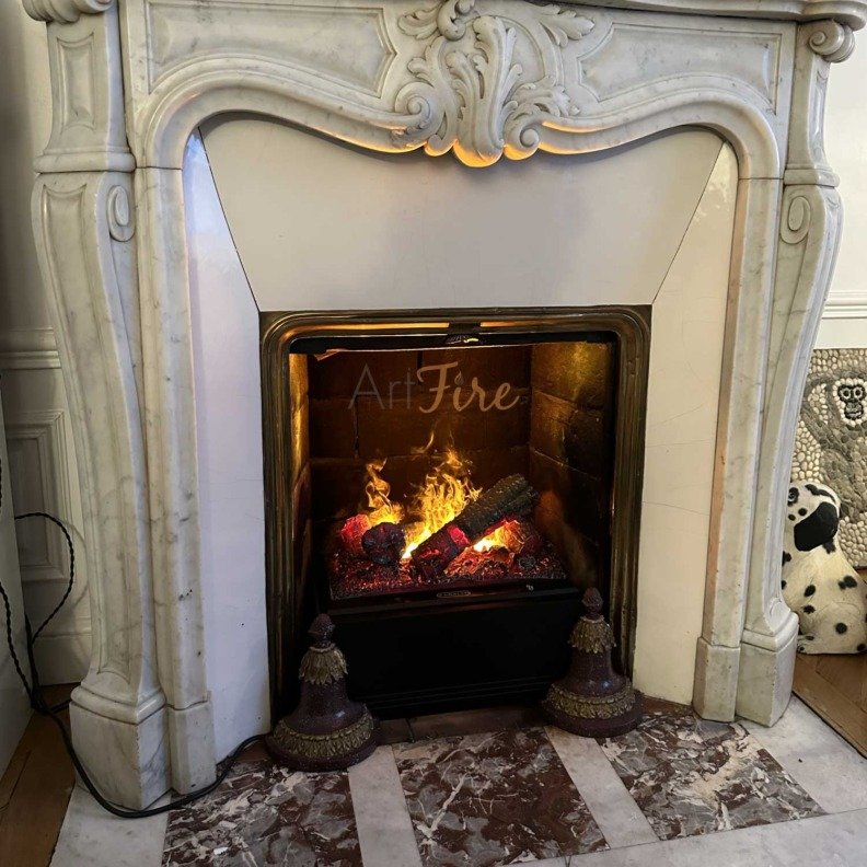 Basket 400 dans une cheminée parisienne