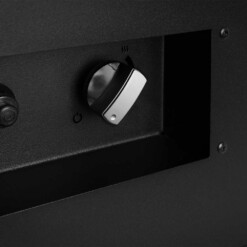 Commandes manuelles de la cheminée à gaz Rio