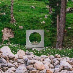 Cheminée extérieur milano