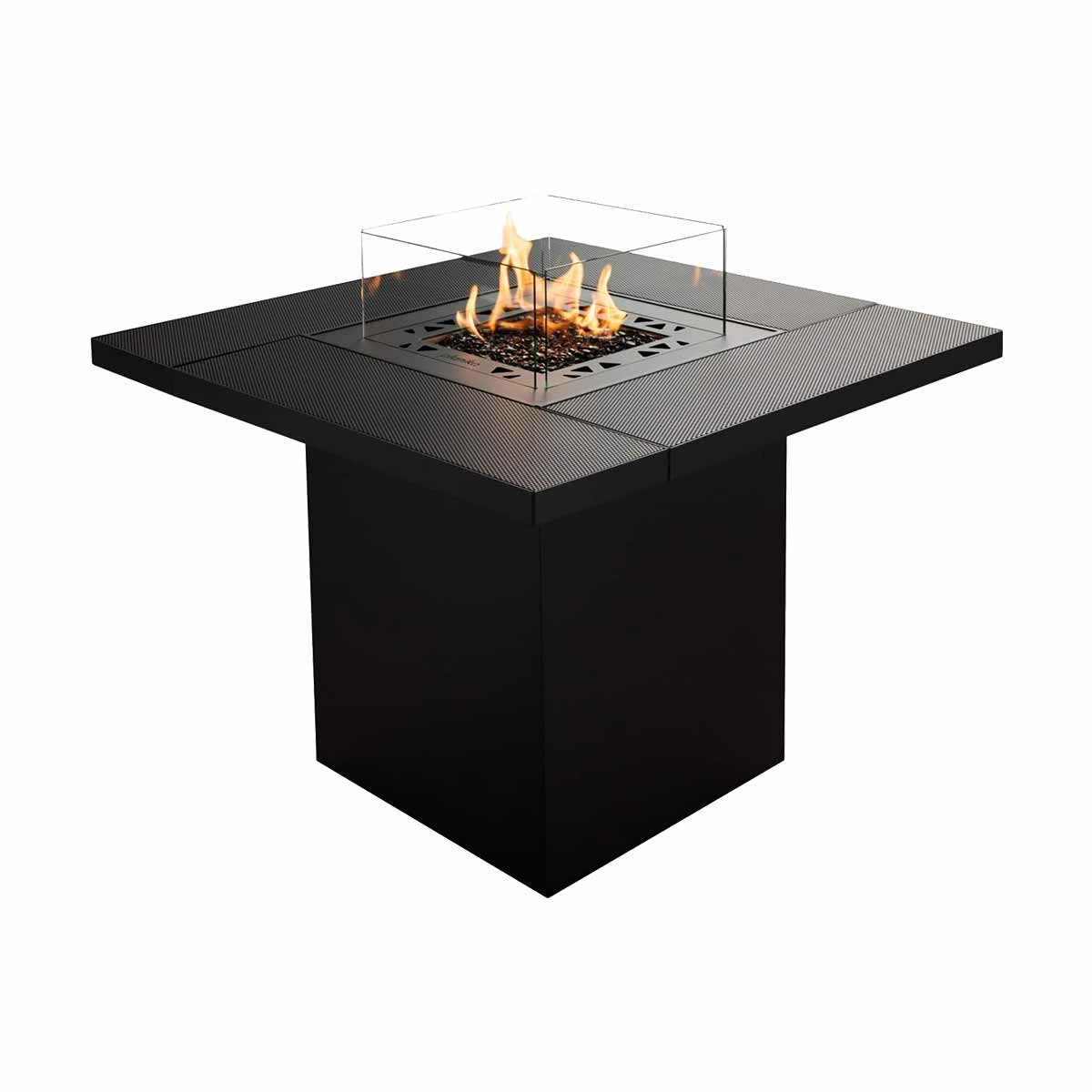 Présentation de la cheminée à gaz Square Table de Planika