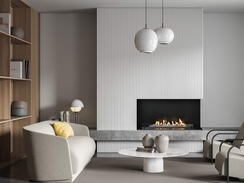 Cheminée biéothanol encastrable - Planika Neo Fireplace