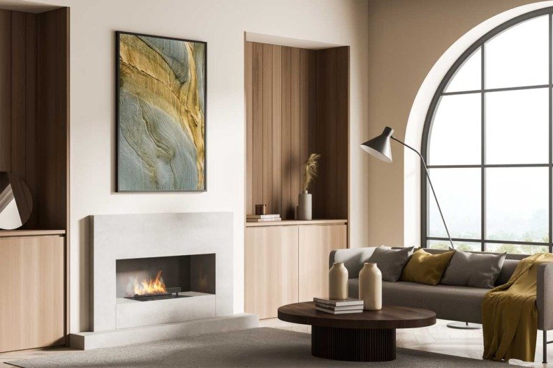 Inspiration pour l'insert bioéthanol Senso Fireplace de Planika