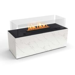 Cheminée éthanol Calaccata de Planika avec insert bioéthanol Neo Burner