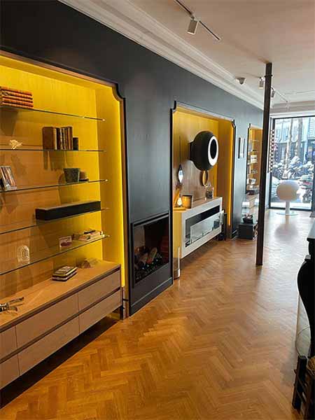 Photo du magasin Artfire - cheminées électriques et au bioéthanol