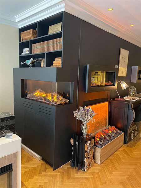 Photo du magasin Artfire - cheminées électriques et au bioéthanol
