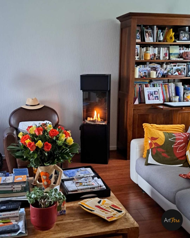 Poêle 3 faces au bioéthanol Planika Arcticon – Image 3