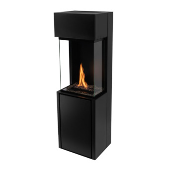 Poêle bioéthanol Arcticon de Planika - Vu légèrement de profil