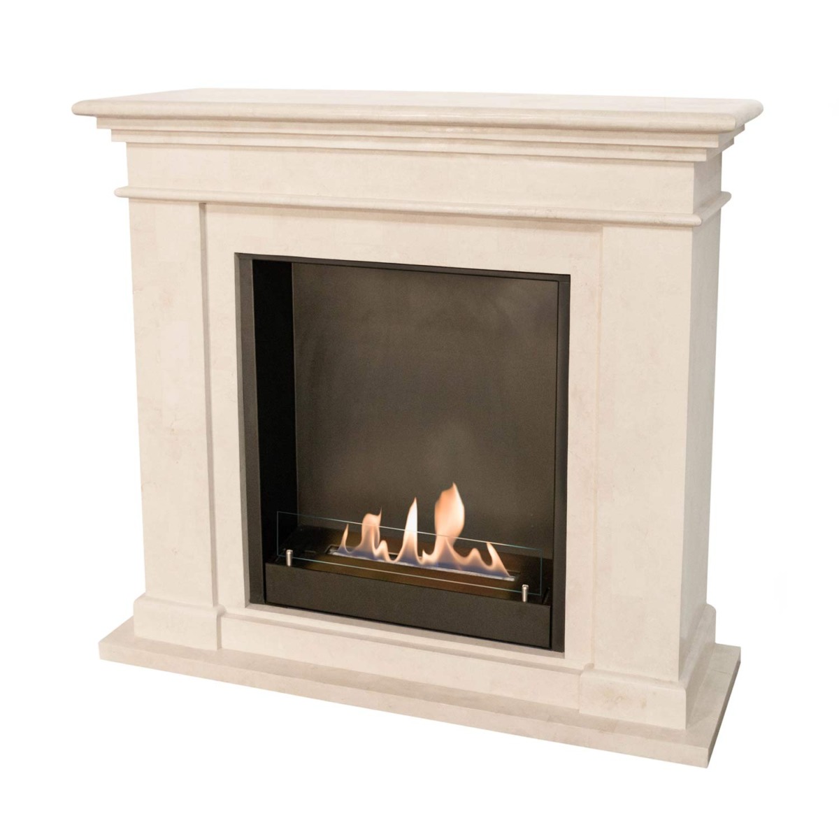 Kos pierre blanche non polie insert bioéthanol