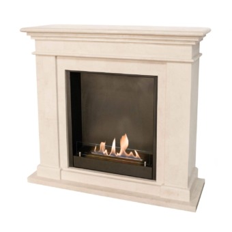 Kos pierre blanche non polie insert bioéthanol