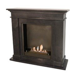 Kos pierre noire non polie insert bioéthanol