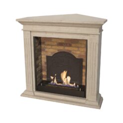 Xaralyn Cadiz Corner avec brûleur bio-éthanol et médaillon