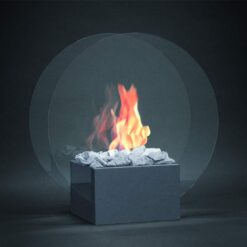 Cheminée au bioéthanol Alfra Juni déco