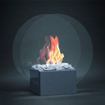 Cheminée au bioéthanol Alfra Juni déco