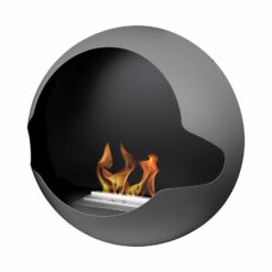 Cheminée au bioéthanol murale - Vauni Cupola Moondust