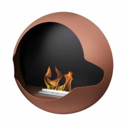 Cheminée au bioéthanol murale - Vauni Cupola Sunset