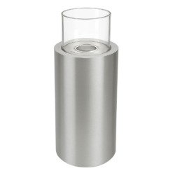 Cheminée autoportante -ScandiFlames Dualis Chrome