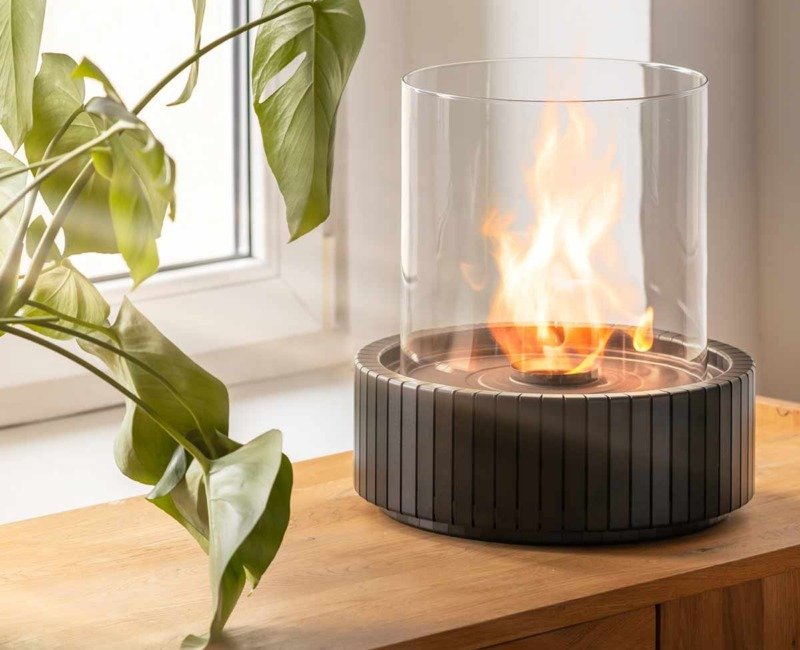 Cheminée de table au bioéthanol - Planika Lotus