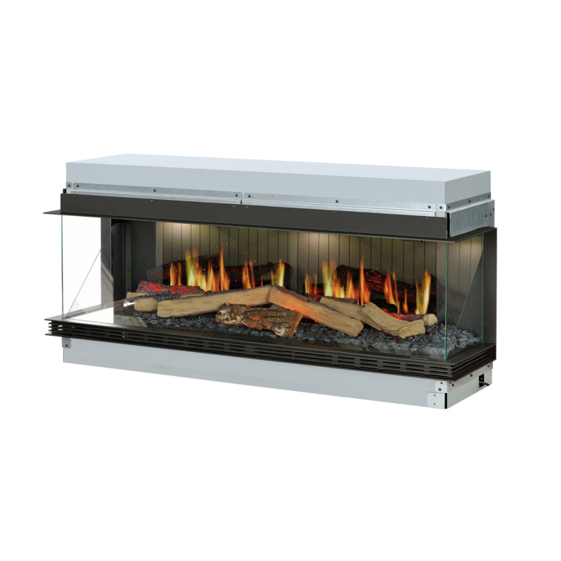 Côté gauche de la cheminée électrique Dimplex Vista 130