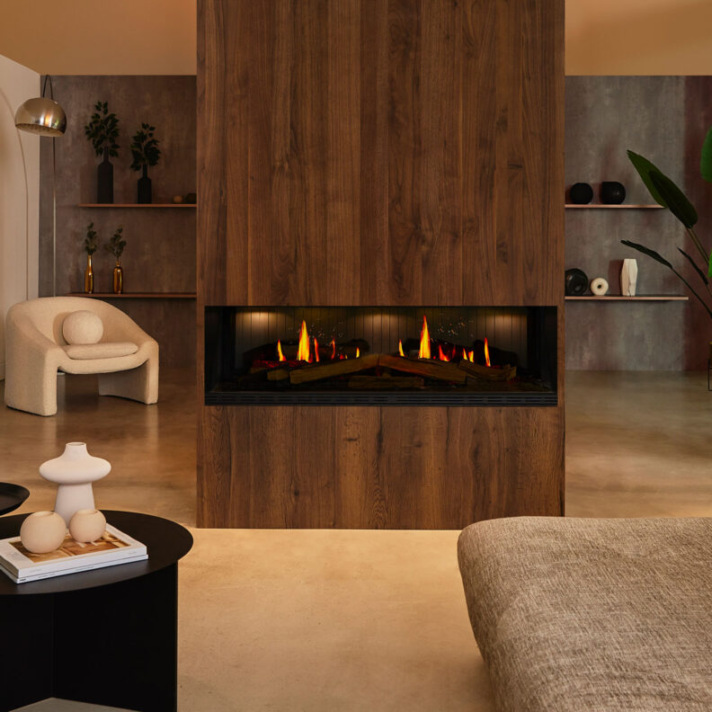 Dimplex Vista installée en mode 1 face