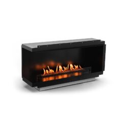 Planika Neo Fireplace 1000 avec face gauche ouverte