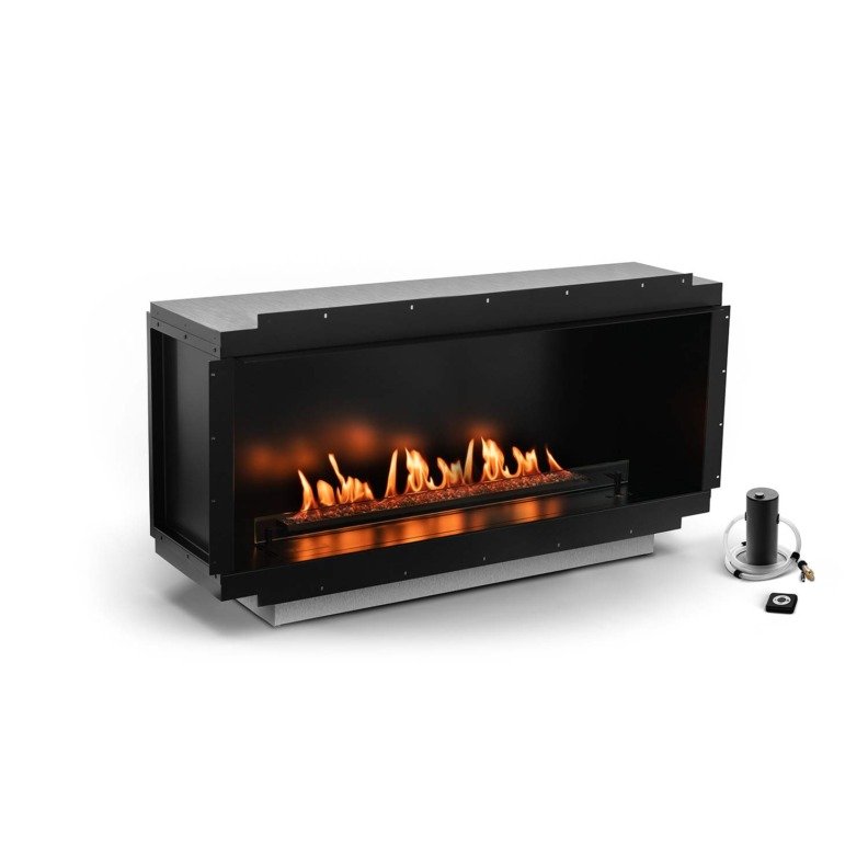 Planika Neo Fireplace 1000 1 face avec sa pompe de remplissage