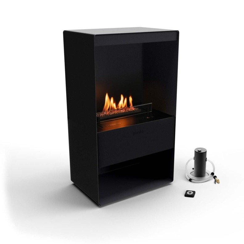 Poêle bioéthanol Planika Senso Stove avec sa pompe automatique