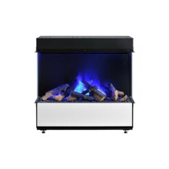 Cheminée électrique Dimplex 3 Step RGB Optimyst - Flammes bleues