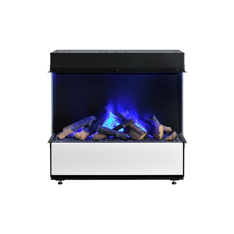 Cheminée électrique Dimplex 3 Step RGB Optimyst - Flammes bleues