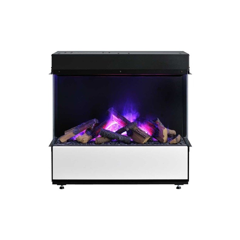 Cheminée électrique Dimplex 3 Step RGB Optimyst - Flammes violettes