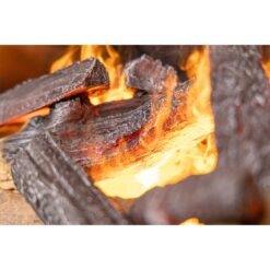 Gros plan sur le rendu ultra-réaliste des flammes à vapeur d'eau Optimyst