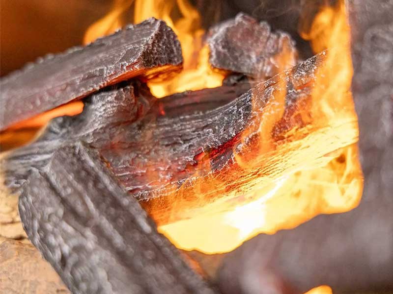Zoom sur les flammes Optimyst