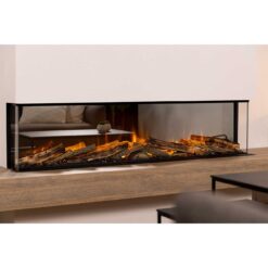 Dimplex Vivente Plus 150 en situation et ses flammes hautement réalistes