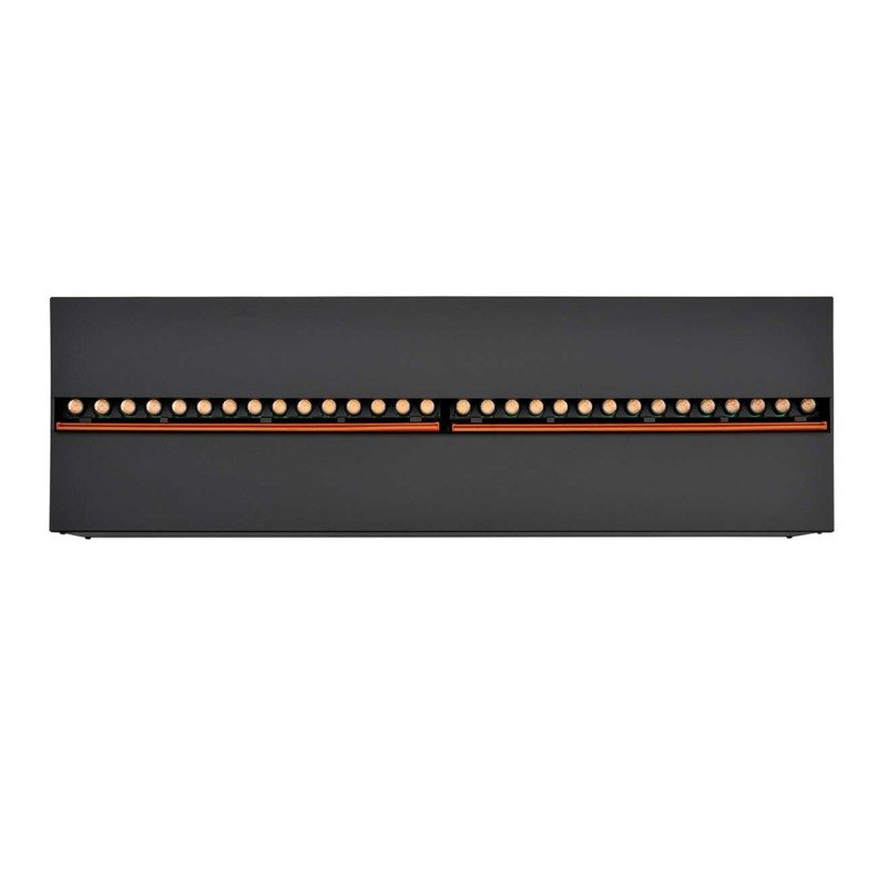 Cheminée à vapeur d'eau Dimplex Cassette 1000 RGB Optimyst éteinte et vue du dessus