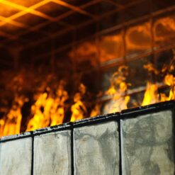 Dimplex Cassette 1000 Multi encastré dans une niche