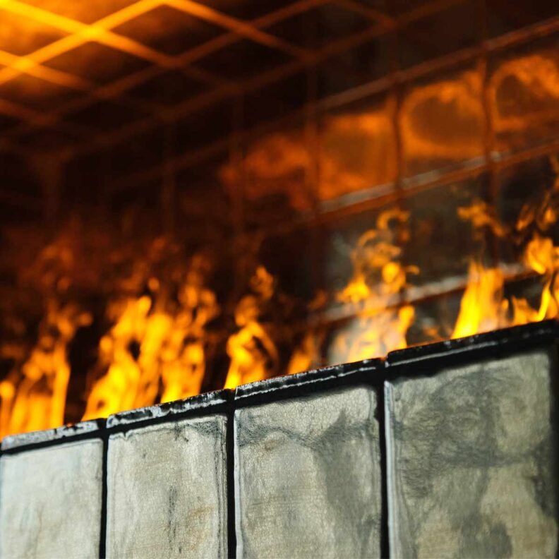 Dimplex Cassette 1000 Multi encastré dans une niche