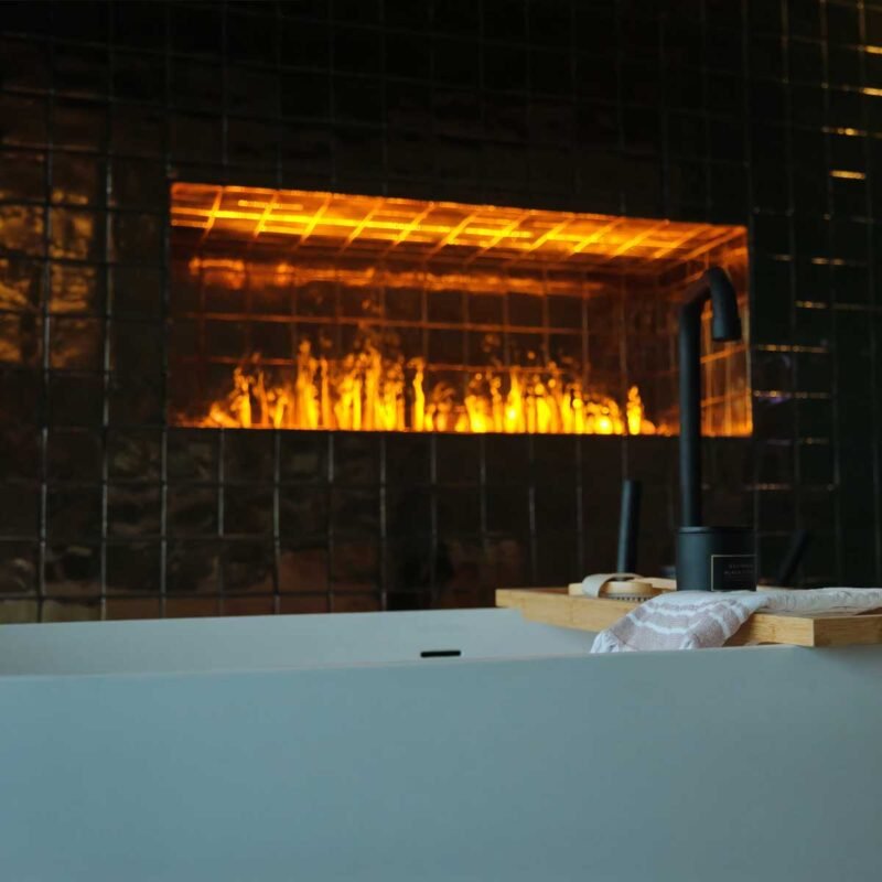 Dimplex Cassette 1000 Multi encastré dans une niche