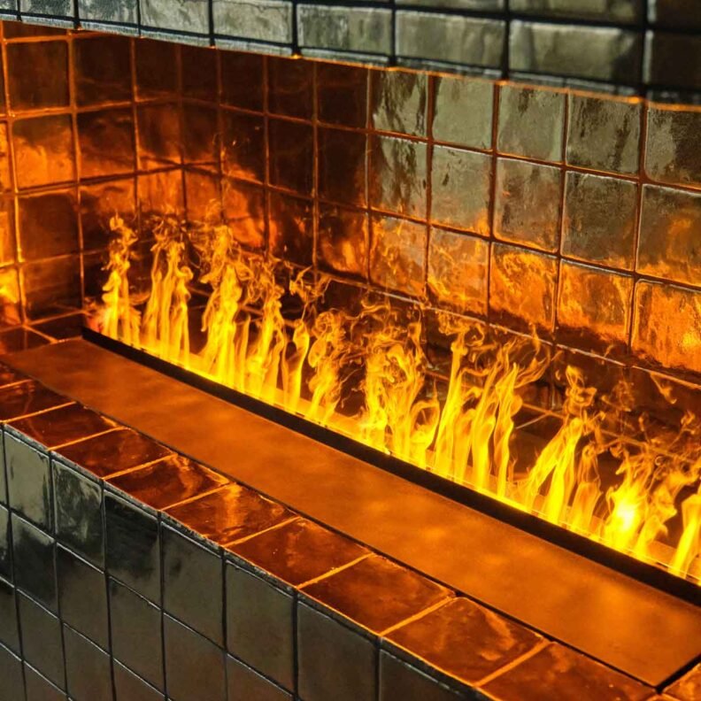 Dimplex Cassette 1000 Multi encastré dans une niche