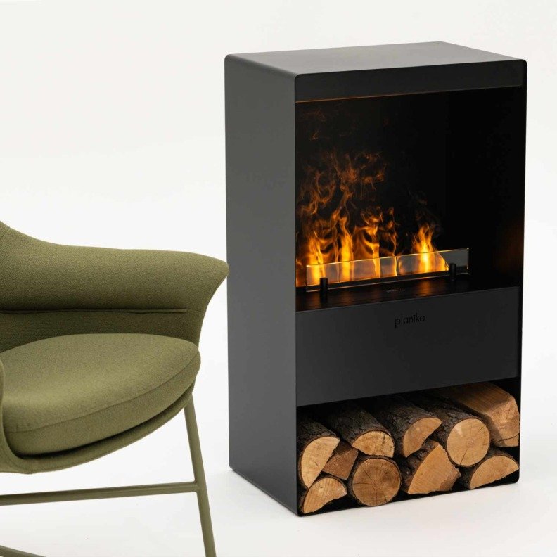 Photo d'ambiance du poêle à vapeur d'eau Planika Steamy Optimyst