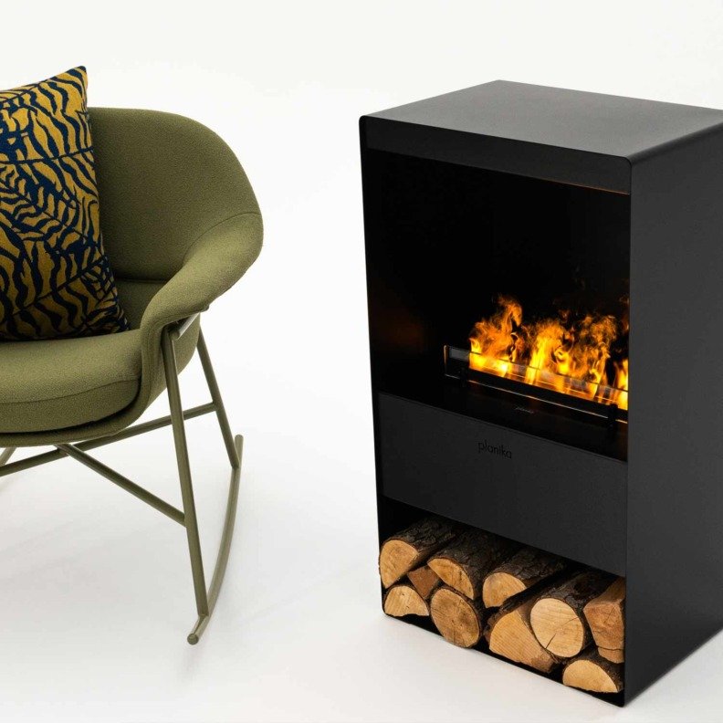 Photo d'ambiance du poêle à vapeur d'eau Planika Steamy Optimyst